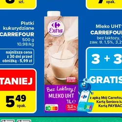 Mleko UHT Carrefour
