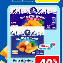 Paluszki rybne z mintaja CARREFOUR