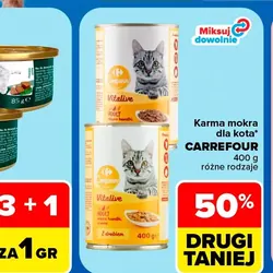 Karma mokra dla kota CARREFOUR