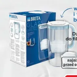 Dzbanek szklany do filtrowania wody Brita