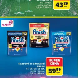 Kapsułki do zmywarki Finish