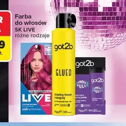 Farba do włosów SK LIVE