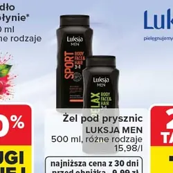 Żel pod prysznic LUKSJA MEN