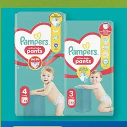 Pieluchomajtki Pampers