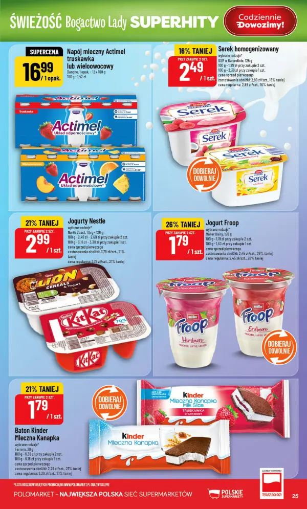 Strona 25 gazetki POLOmarket