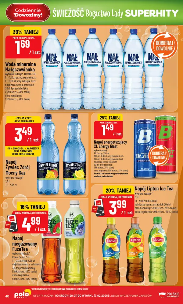 Strona 40 gazetki POLOmarket