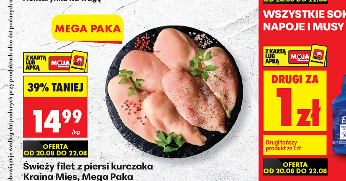 Nowa gazetka Biedronka 20.08–26.08: 7 promocji, które MUSISZ zobaczyć zanim znikną!