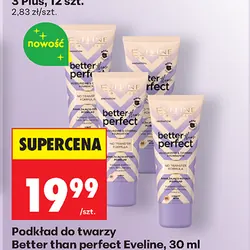 Podkład do twarzy Better than perfect Eveline, 30 ml