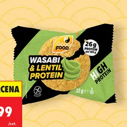 Wafle proteinowe o smaku wasabi, 32 g