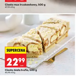 Ciasto biała trufla