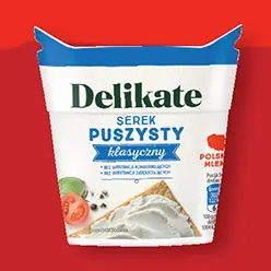Serek puszysty klasyczny Delikate