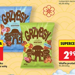 Grzybsy o smaku truflowym lub z solą morską, 40 g