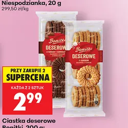 Ciastka deserowe Bonitki