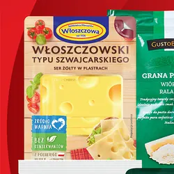 Ser żółty Włoszczowski typu szwajcarskiego