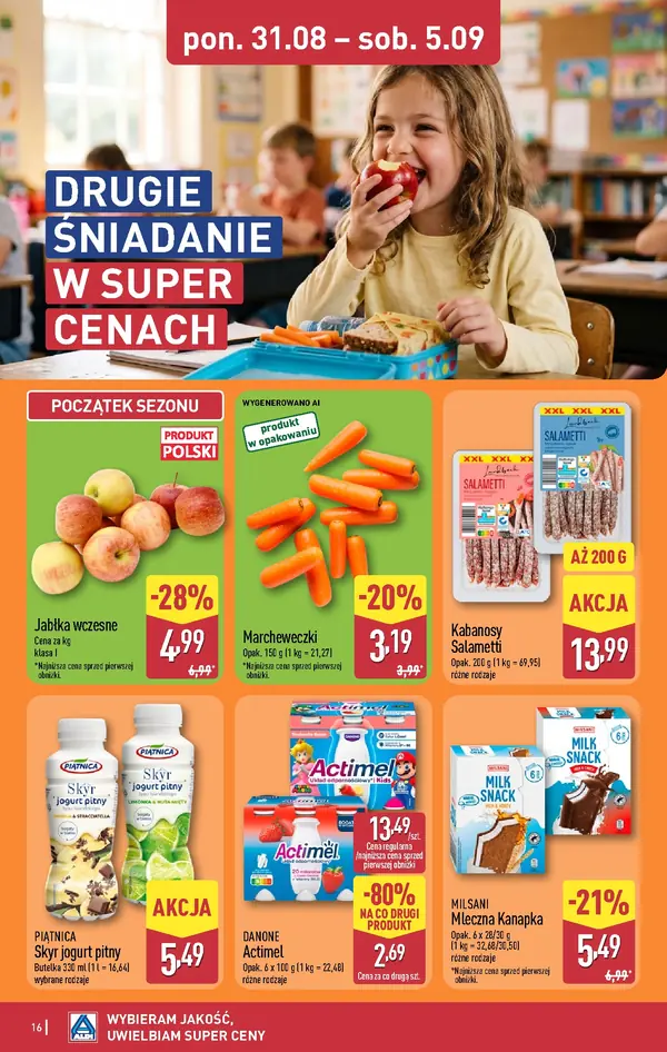 Strona 16 gazetki Aldi