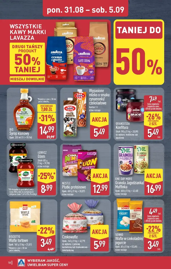 Strona 18 gazetki Aldi