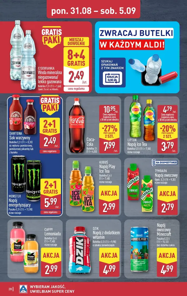 Strona 20 gazetki Aldi