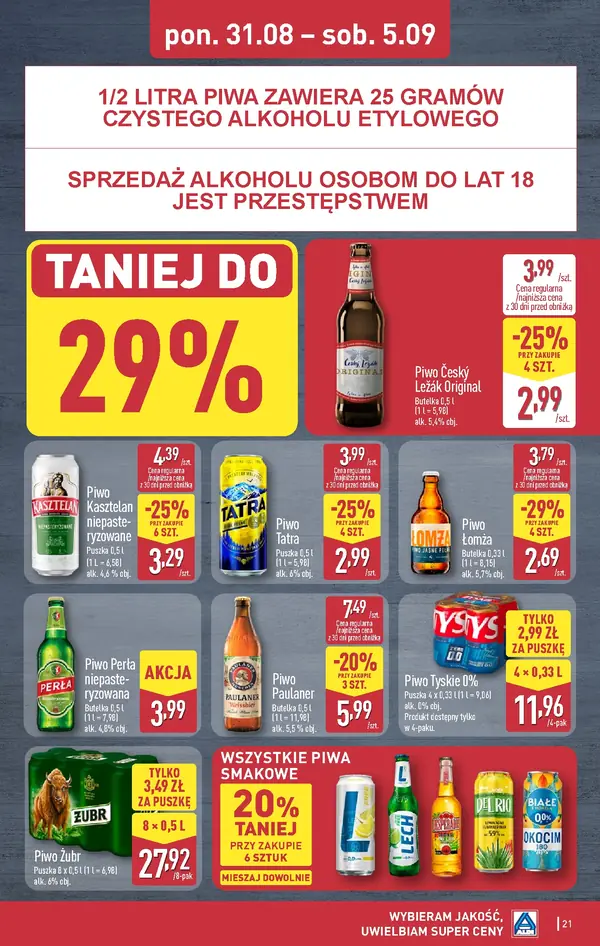 Strona 21 gazetki Aldi