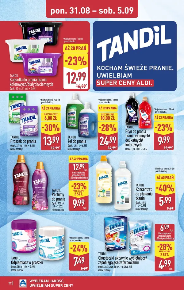 Strona 22 gazetki Aldi