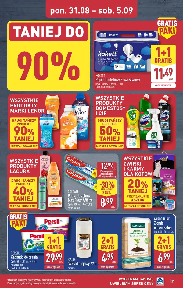 Strona 23 gazetki Aldi