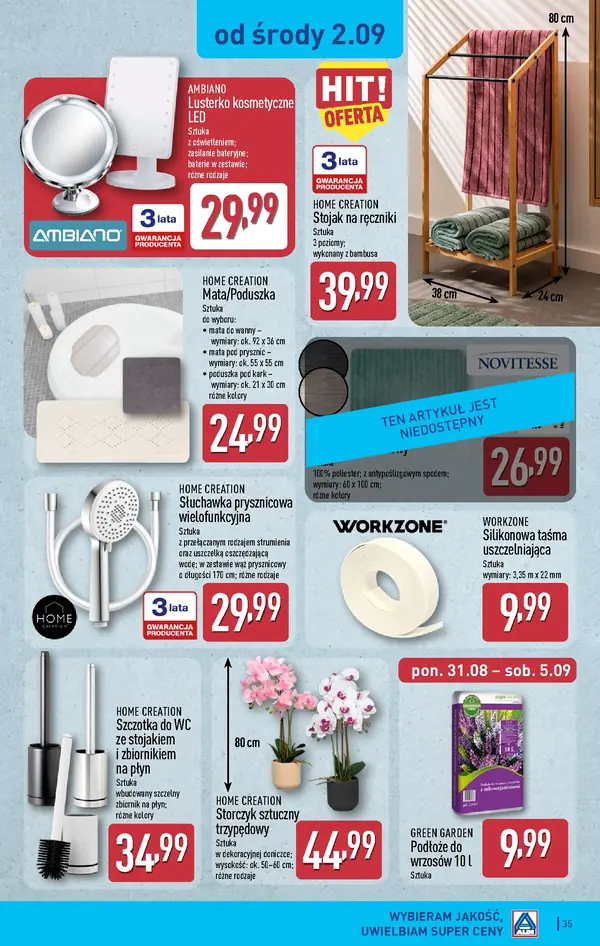Strona 35 gazetki Aldi