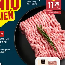 Chude mięso mielone z szynki wieprzowej