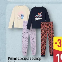 Piżama dziecięca z licencją