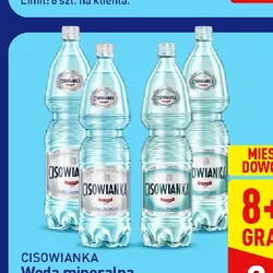 Woda mineralna niegazowana/lekko gazowana