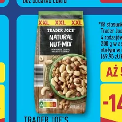 TRADER JOE'S Mieszanka orzechów XXL
