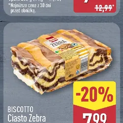 Ciasto Zebra