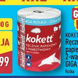 Kokett Ręcznik papierowy 2-warstwowy GIGA ROLKA