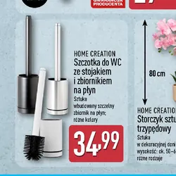 Szczotka do WC ze stojakiem i zbiornikiem na płyn