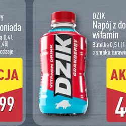 Dzik Napój z dodatkiem witamin