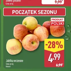 Jabłka wczesne