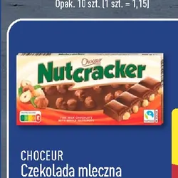 Choceur Czekolada mleczna z całymi orzechami laskowymi