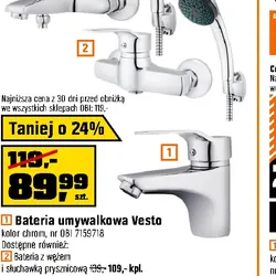 Bateria umywalkowa Vesto