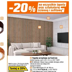 Tapeta winylowa na fizelinie