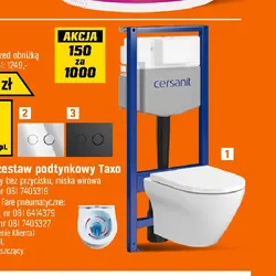 Pneumatyczny zestaw podtynkowy Taxo