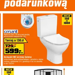 Kompakt WC wirowy Galena