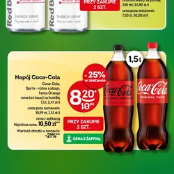 Napój Coca-Cola, Sprite, Fanta Orange