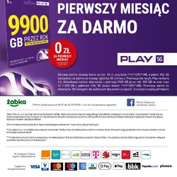 Starter Play 5G 9900 GB przez rok