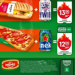 Zapiekanka + Piwo Heineken 0%