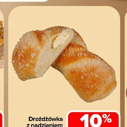 Drożdżówka z nadzieniem serowym
