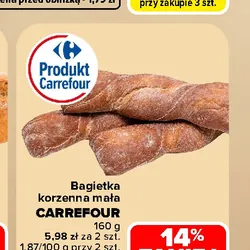 Bagietka korzenna mała CARREFOUR