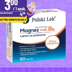 Suplement diety Magnez + Witamina B6