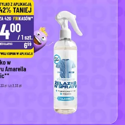 Zelazko w sprayu Amarella Classic