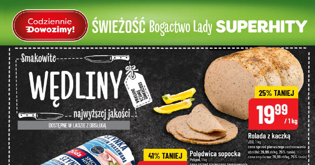 Boczek paski mocno wędzony aż o 14 zł taniej! Idealna promocja na weekendowe grillowanie