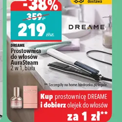 Prostownica do włosów AuraSteam 2 w 1