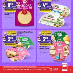 Ser w plastrach cheddar Mlekovita