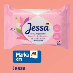 Jessa Chusteczki do higieny intymnej